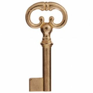 Cupboard Lock Brass Keyblank,  Ornate - Lqqk Postage