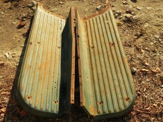 Vintage / Antique - Old Truck Running Boards - As Pictured