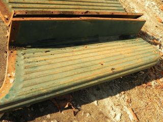 VINTAGE / ANTIQUE - OLD TRUCK RUNNING BOARDS - AS PICTURED 3
