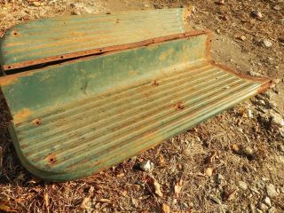 VINTAGE / ANTIQUE - OLD TRUCK RUNNING BOARDS - AS PICTURED 4