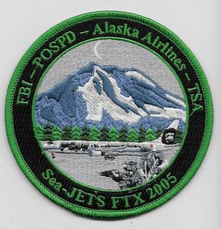 Fbi Alaska Pos Pd Police Alaska Airlns T S A Police Sheriff State Ak Rare Gman