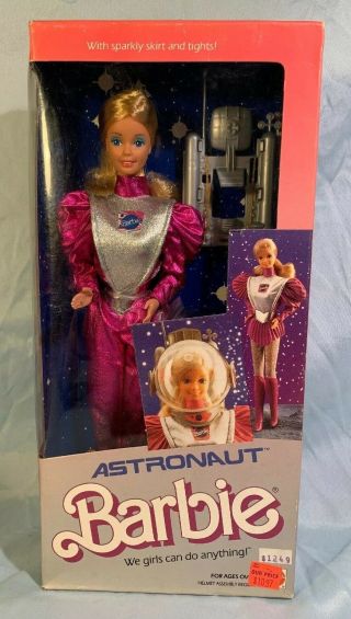 Astronaut Barbie 1985 Mattel 2449 We Girls Can Do Anything