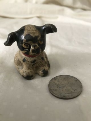 Antique Cast Iron Mini Fido Dog