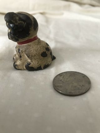Antique Cast Iron Mini Fido Dog 4