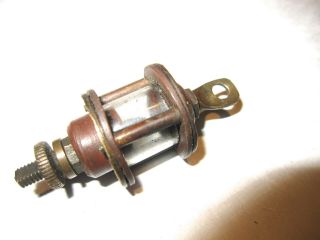 Antique Jubilee Brass & Glass Hit & Miss Engine Oiler Good Cond.  Pat.  Jan.  25,  06