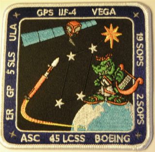 Gps Iif - 4 Usaf Launch Base Processing Vehicle Patch Space Eelv Lcss Global