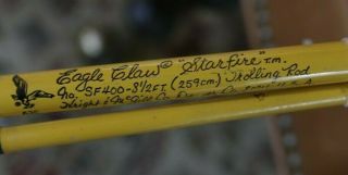 Vintage Eagle Claw Starfire Sf400 81/2 Ft Wright Mcgill Downrigger Trolling Rod