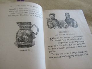 Antique Book - Aunt Martha ' s Corner Cupboard - Mary - Elizabeth Kirby - 1899 - Children ' s 5