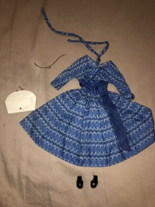 Blue Barbie Dress Vintage