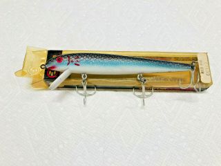 Vintage COTTON CORDELL fishing lure box Red Fin textured Collectable 0913 2