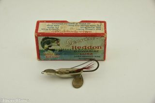 Heddon Dowagiac Ace Vintage Lure Great Little Correct Up Bass Box Et15