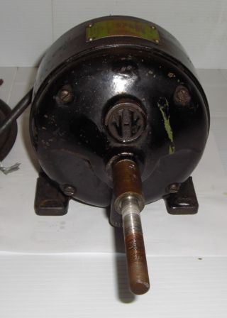 Antique Vaile - Kimes Westinghouse 2 HP Electric Motor Dec.  11,  1916 6
