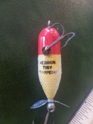 Vintage/antique Fishing Lures - Heddon Tiny Torpedoes