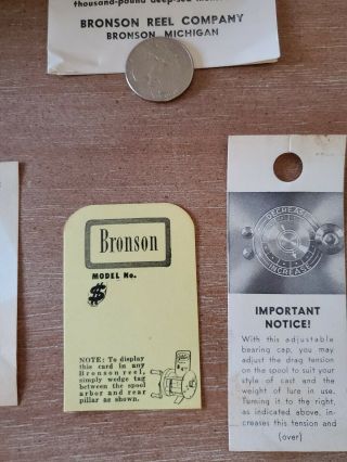 Vintage Bronson Lashless 1700 - A Level Wind Casting Reel 5