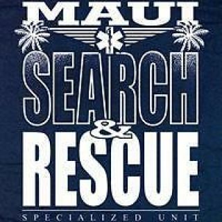 Maui Search And Rescue T - Shirt - Size Medium