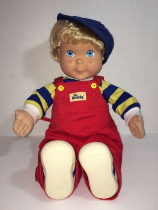 My Buddy All Vintage 1986 Doll Blue Eyes Blonde Hair Dimple Hasbro
