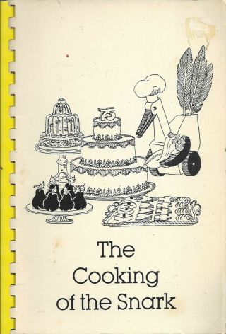 York City Ny 1983 Vintage The Cooking Of The Snark Cook Book Nyc Club Rare