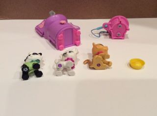 Mattel Polly Pocket Pets With Wash Sink And Chair. 2