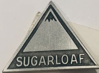 Sugarloaf/usa Vintage Ski Pin Carrabassett Valley,  Me