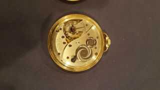 10k gold filled Elgin pocket watch 3