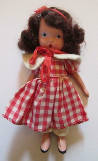 Vintage Nancy Ann Storybook Bisque Doll 5 "