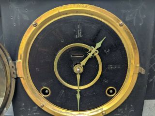 Antique E.  Ingraham Co.  Bristol Conn.  USA Mantle Clock project or parts 3