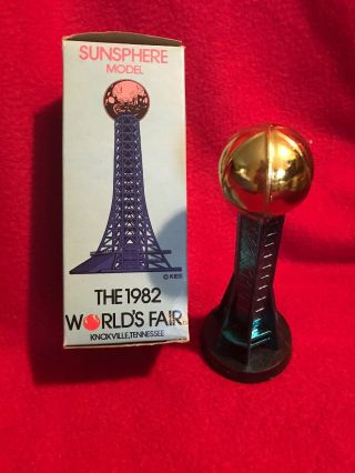 Kiee Sunsphere Model 1982 Knoxville Tennessee World 