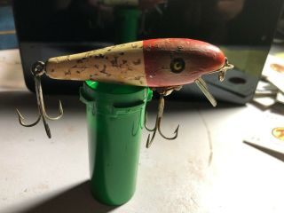 Vintage Wooden Fishing Lure - Pflueger Palomine / 3 Inches