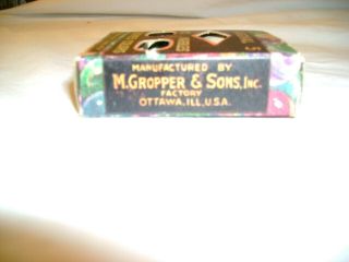 1920 Antique M Gropper & Sons National No 5 Slag Onyx Marbles NR.  99 cents 5