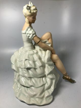 German Art Deco Porcelain Ballerina Dancer Figurine Schaubach Kunst 4