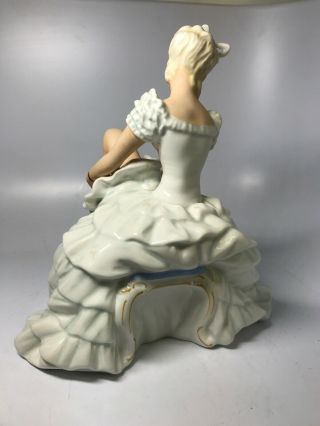 German Art Deco Porcelain Ballerina Dancer Figurine Schaubach Kunst 5