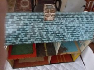 Vintage 1950’s Tin Lithographed Dollhouse House 8