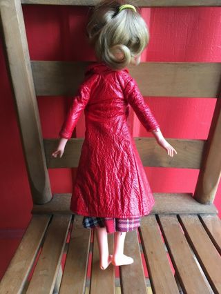 1965 Italocremona Corinne Doll w/partial Outfit,  Dark Blonde 4