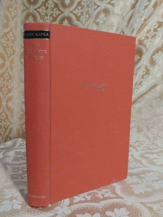 1972 Franz Kafka Complete Stories Shocken Books Antique Literature Book