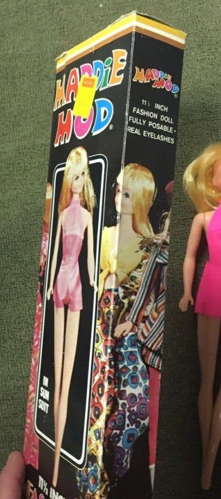 Vintage 1971 MADDIE MOD Fashion Doll In Sun Suit MEGO CORP 5