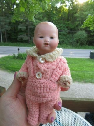 Antique Am Germany Armand Marseille Dream Baby Bisque Head Doll 351 7 "