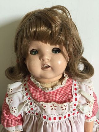 Vintage Toddler Doll,  28 Inch