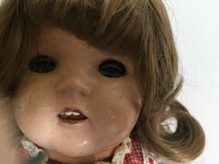 Vintage Toddler Doll,  28 Inch 3