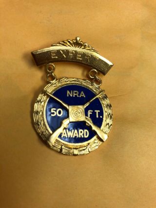 NRA Expert 50 FT.  Medal Award BLACKINTON 2