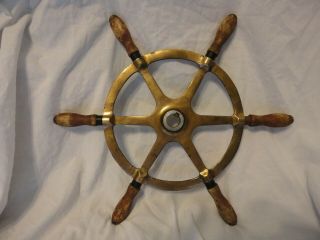Antique 1937 Chris Craft Boat Steering Wheel