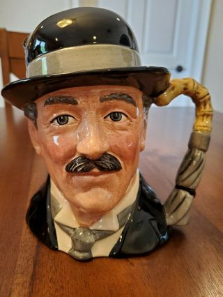 Vintage,  Antique,  Hand Made,  Royal Doulton Character Jug " City Gent " D6815