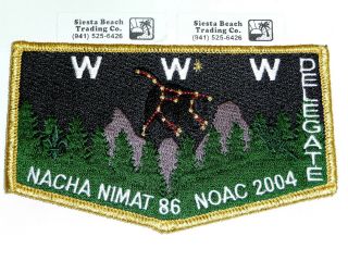 Oa 86 Nacha Nimat,  Ys - 3,  Noac 2004,  Hudson Valley,  Camp Nooteeming,  Salisbury Mills
