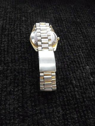 Vintage Ricoh Medallion Automatic Man’s Wrist Watch RUNS 21 Jewels 040121 3