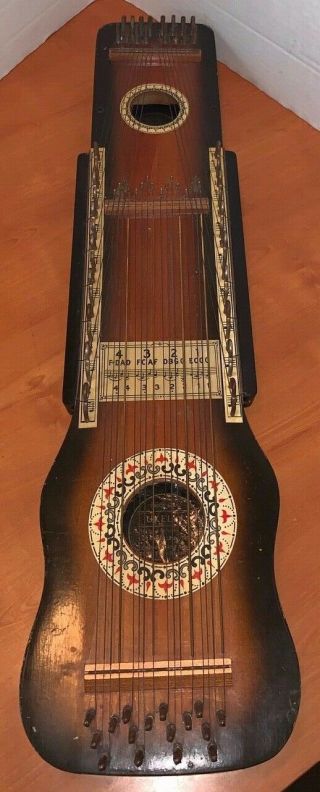 Antique Vintage Ukelin Manufacturers Advertising Co Ukele Musical Instrument