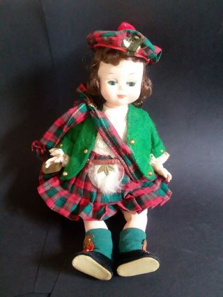 Vintage Madame Alexander Scottish Doll 8 "