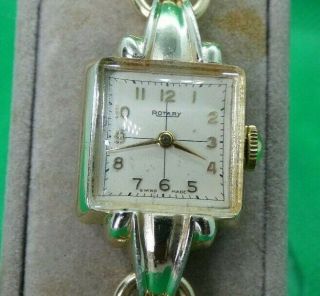 Vintage Ladies Rotary 17 Jewelled Wristwatch