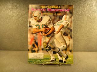 Vintage Sports Illustrated September 17,  1973 Miami Dolphins Football Cover