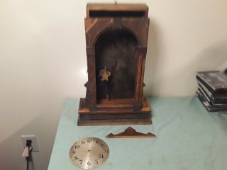 Antique Gilbert Kitchen Clock For Repair Restoration Parts Eastlake