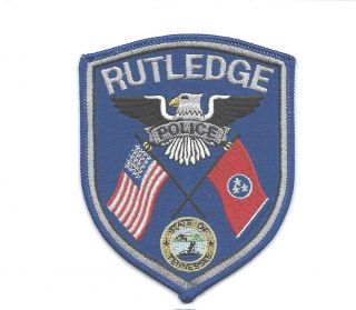 Tennesse - Rutledge Police Department - Grainger County - Patch