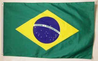 Brazil Country Flag 3 